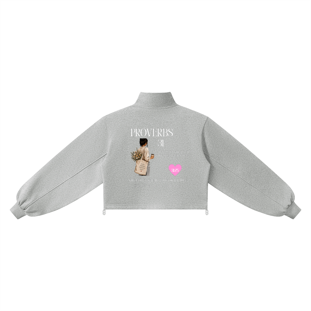 P31 Mock-Neck Quarter-Zip Sweatshirt