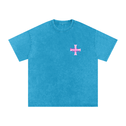 Wonderfully Made Snow Washed Oversized T-Shirt