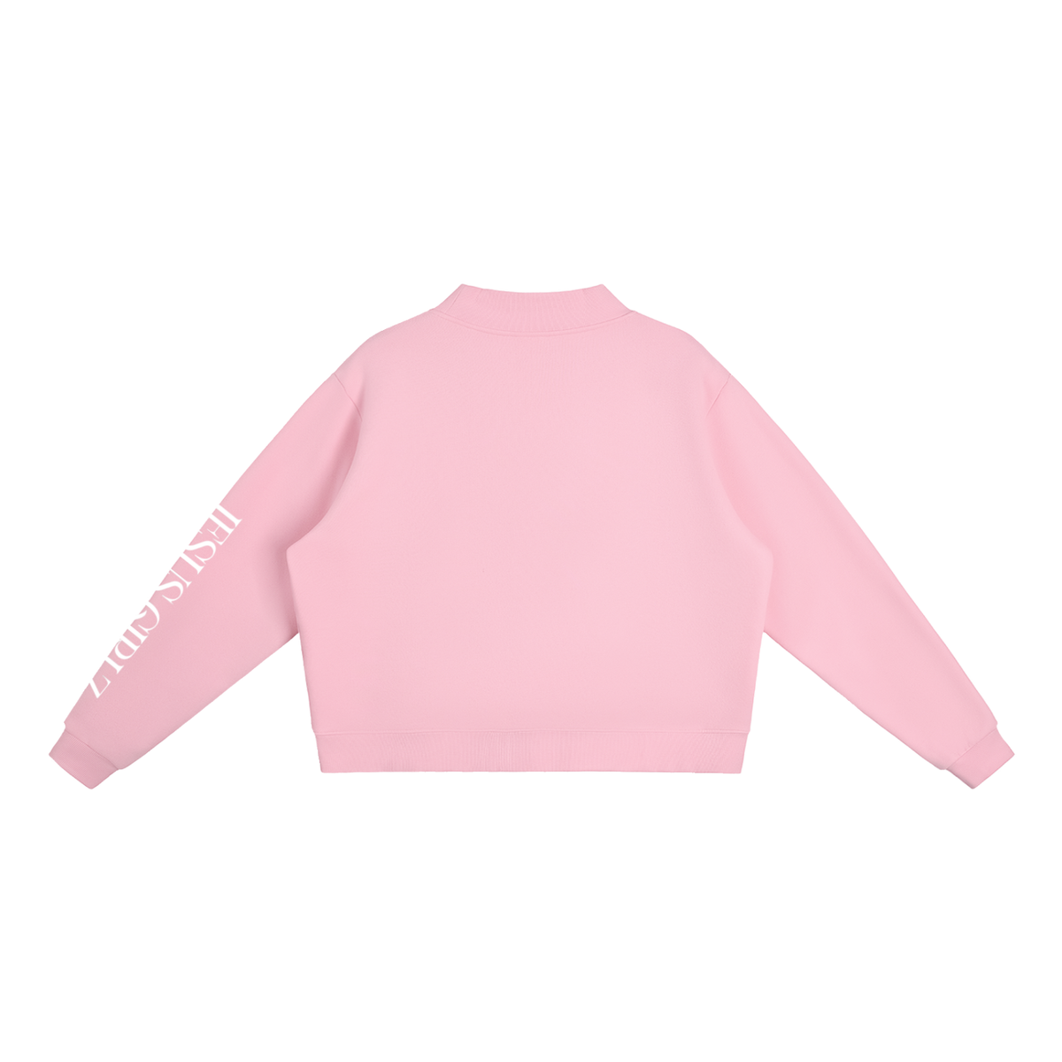 WOG Fleece Mock-Neck Crew Sweatshirt