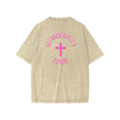 Wonderfully Made Snow Washed Kids' T-Shirt