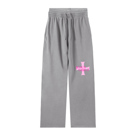 Jesus Girlz Vintage Washed High Waist Sweats