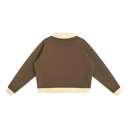 WOG Mock Neck Crewneck Sweatshirt