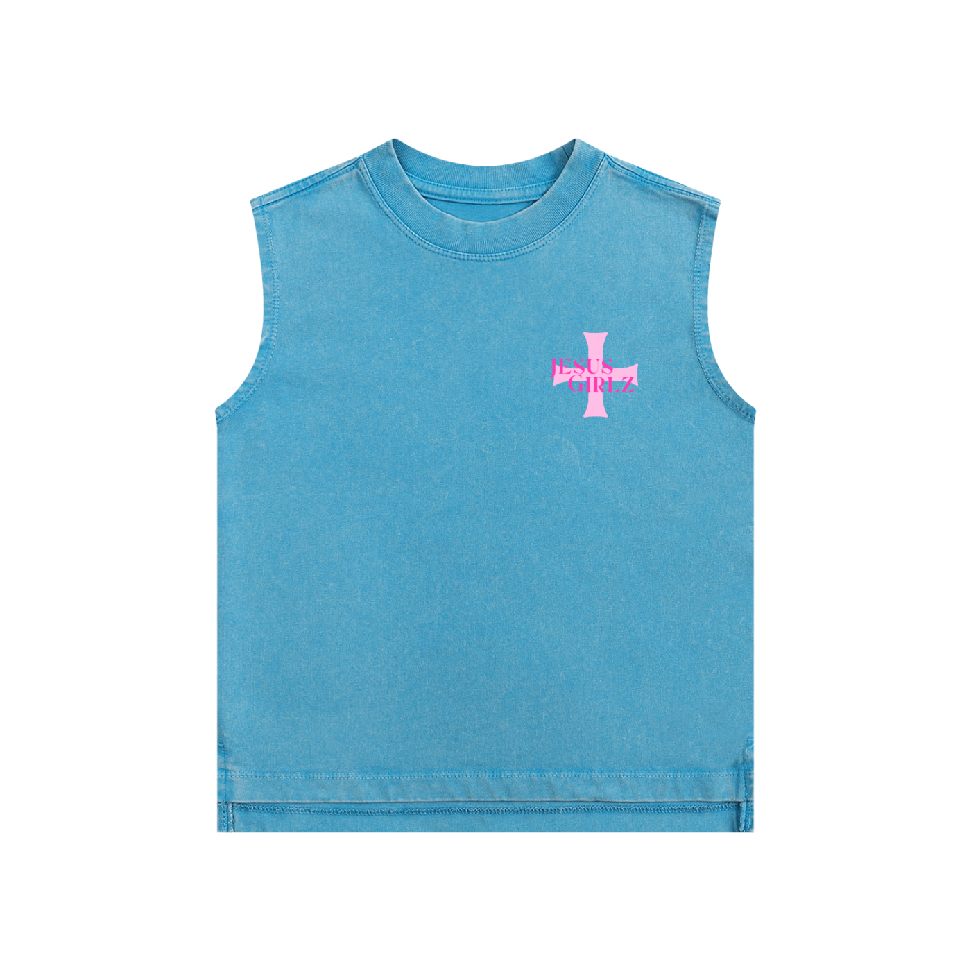 Jesus Girlz Snow Washed Kids' Tank Top